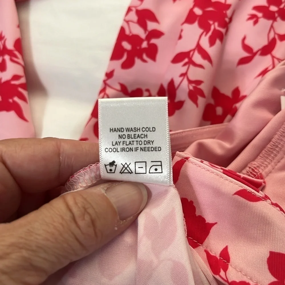 Revolve Lovers + Friends Jasmine Floral Strapless Jumpsuit Size Small - Picture 8 of 9